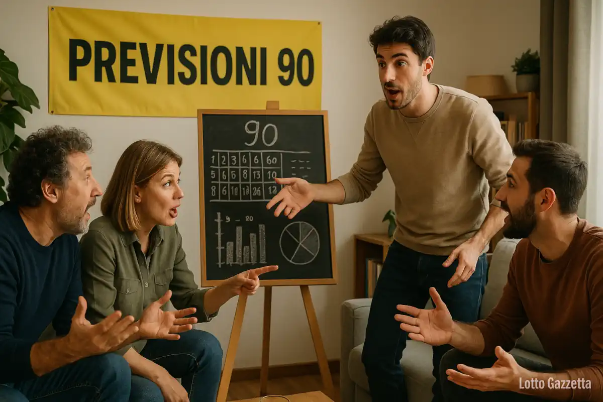 Previsioni Lotto con il 90 del 29/11/2025