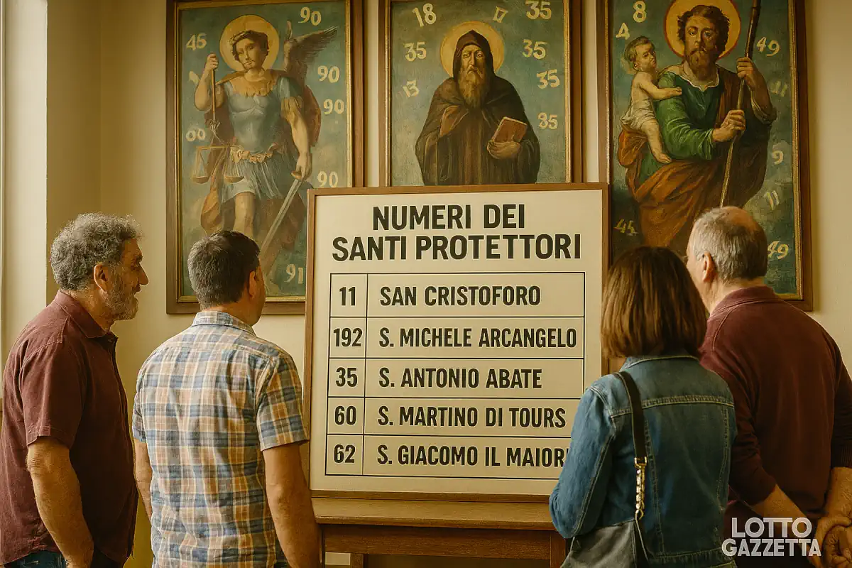 Numeri del Santo Protettore del 07/11/2025 6 Numeri del Santo Protettore del 07/11/2025