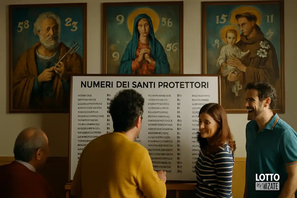 Numeri del Santo Protettore del 13/11/2025 7 Numeri del Santo Protettore del 13/11/2025