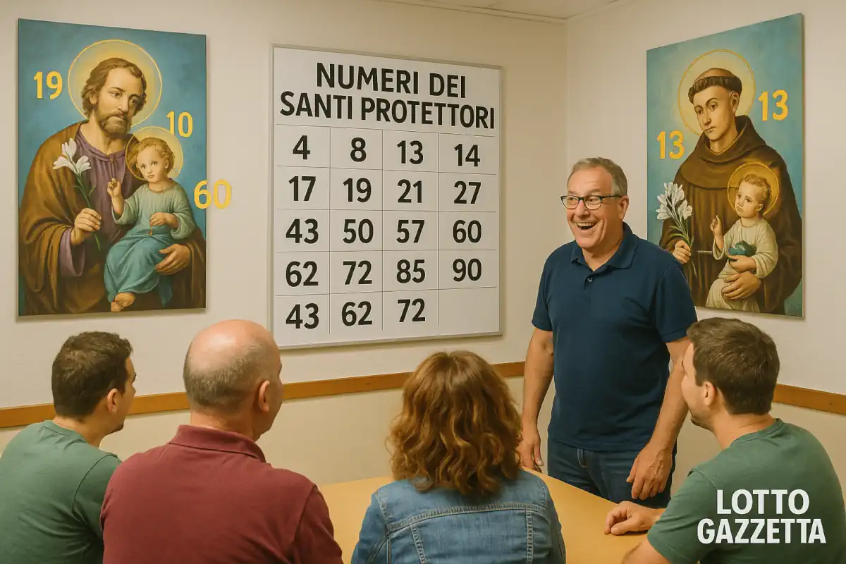 Numeri del Santo Protettore del 15/11/2025