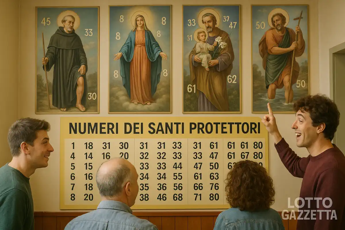 Numeri del Santo Protettore del 21/11/2025