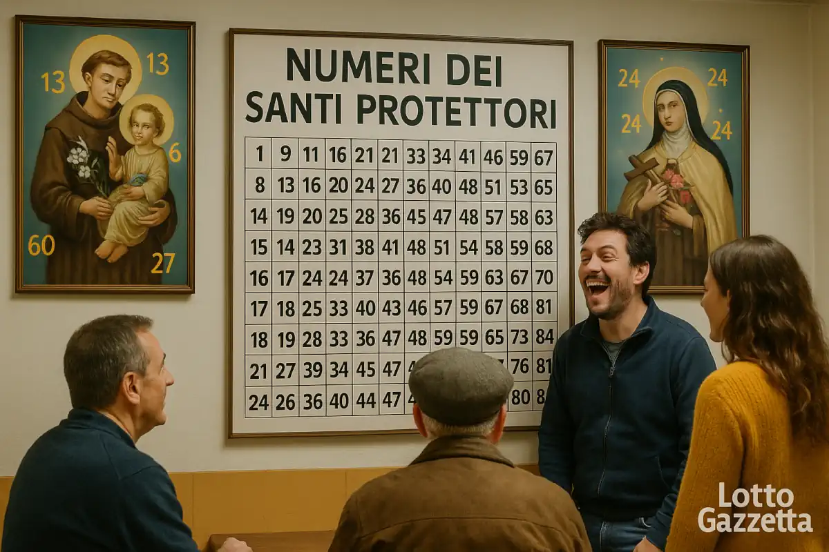 Numeri del Santo Protettore del 28/11/2025