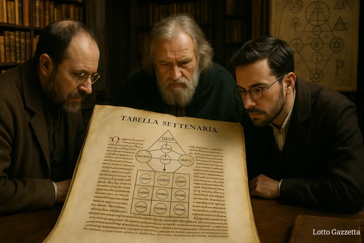 La Tabella SETTENARIA per il 22/11/2025