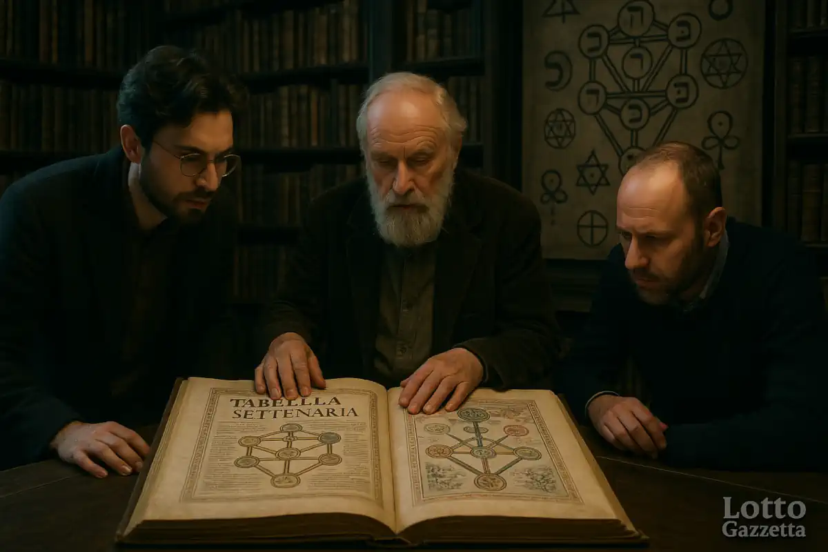 La Tabella SETTENARIA per il 25/11/2025