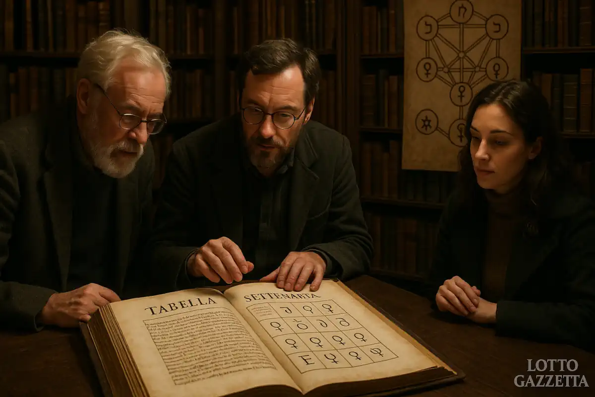 La Tabella SETTENARIA per il 28/11/2025