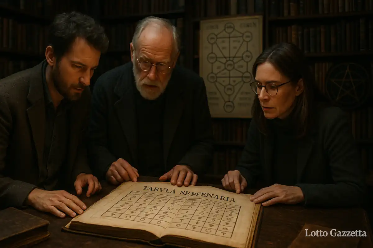 La Tabella SETTENARIA per il 29/11/2025