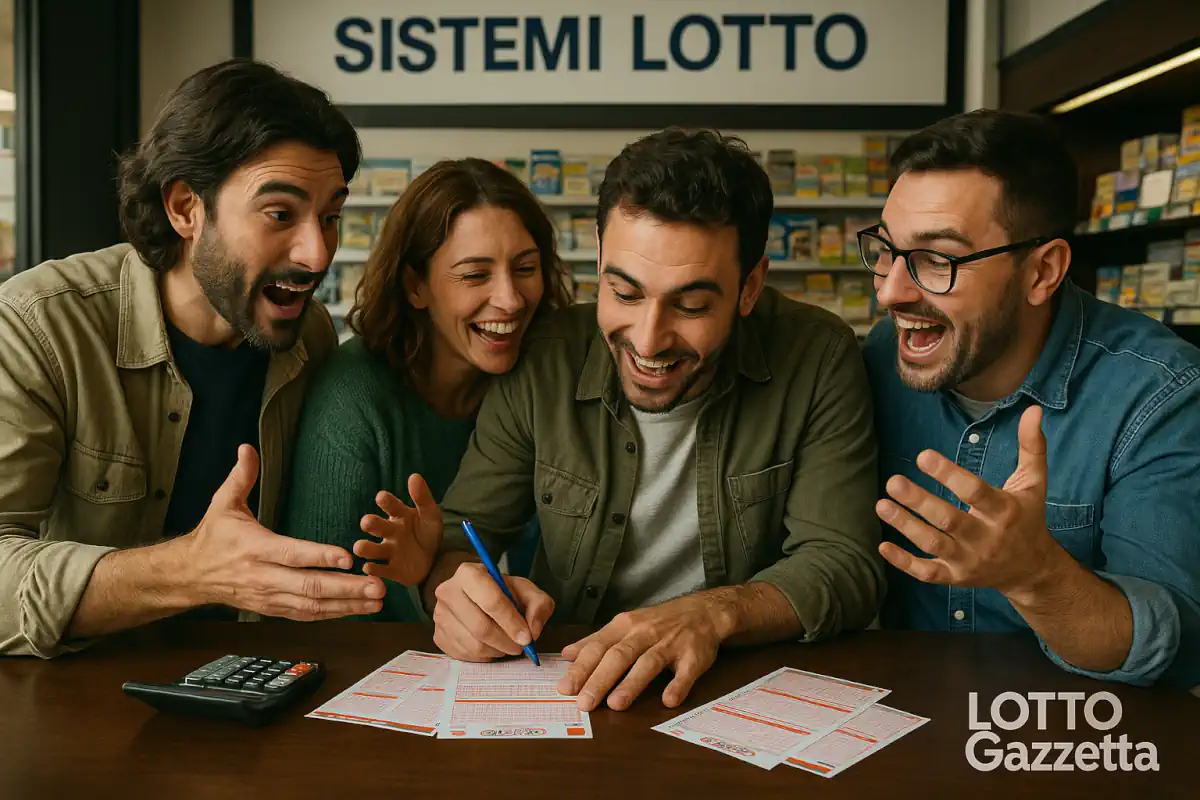 SISTEMI LOTTO del 22/11/2025