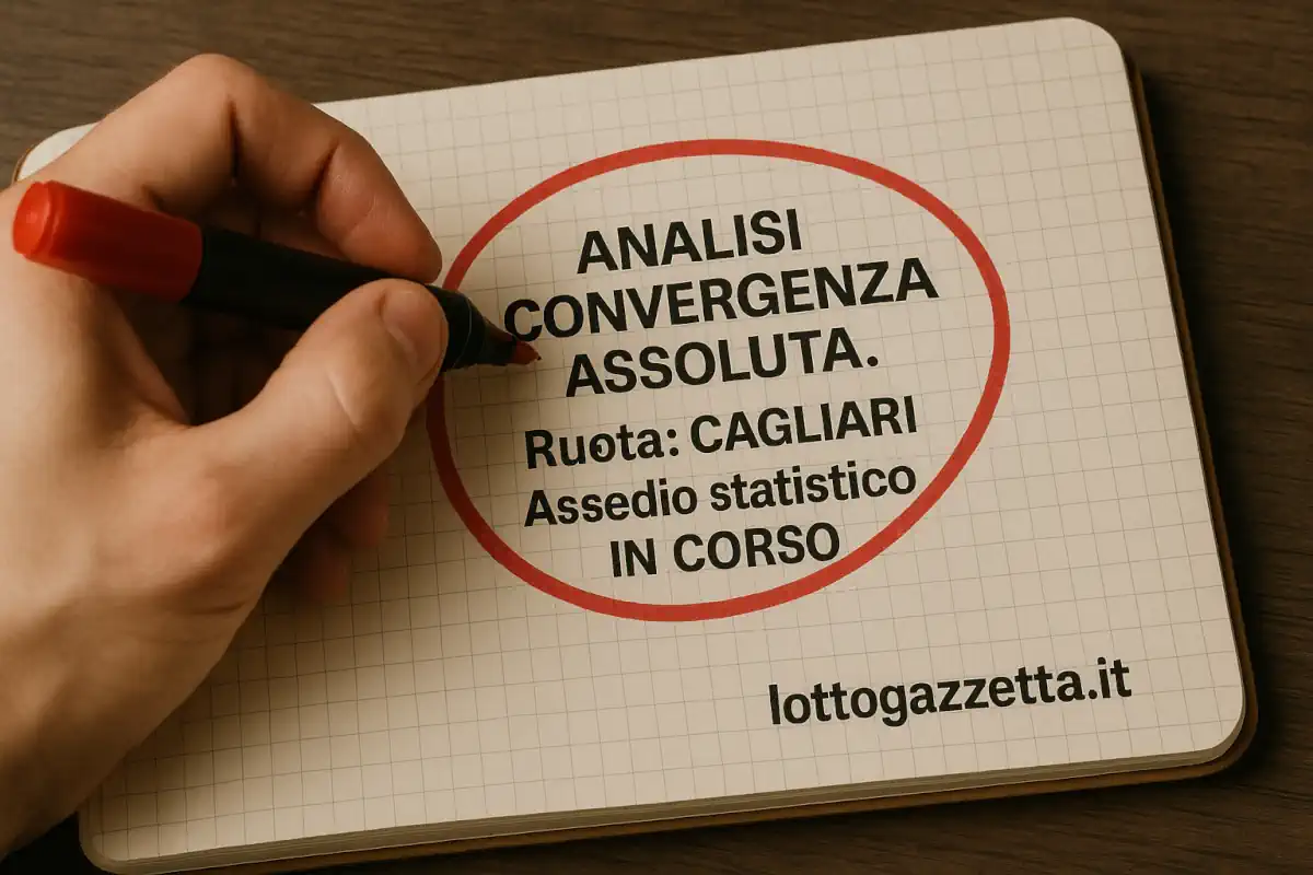 Lotto Cagliari: Svelata 1 Convergenza Folle 100% Ambo Storico