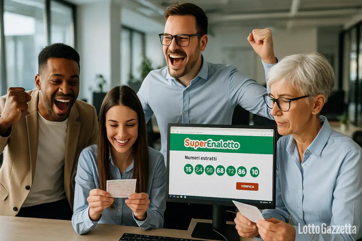 Estrazioni Superenalotto del 07/11/2025