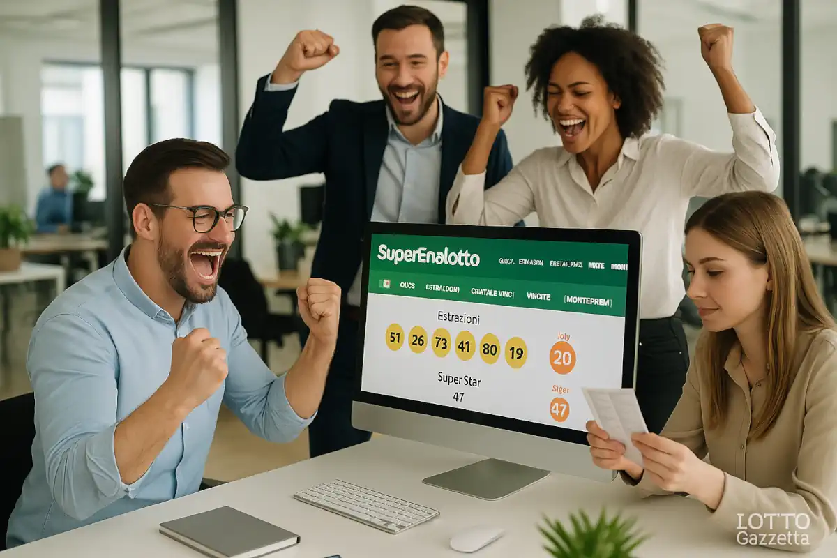 Estrazioni Superenalotto del 15/11/2025
