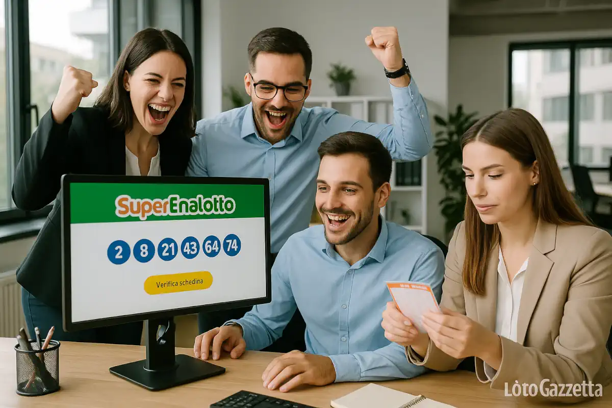 Estrazioni Superenalotto del 20/11/2025