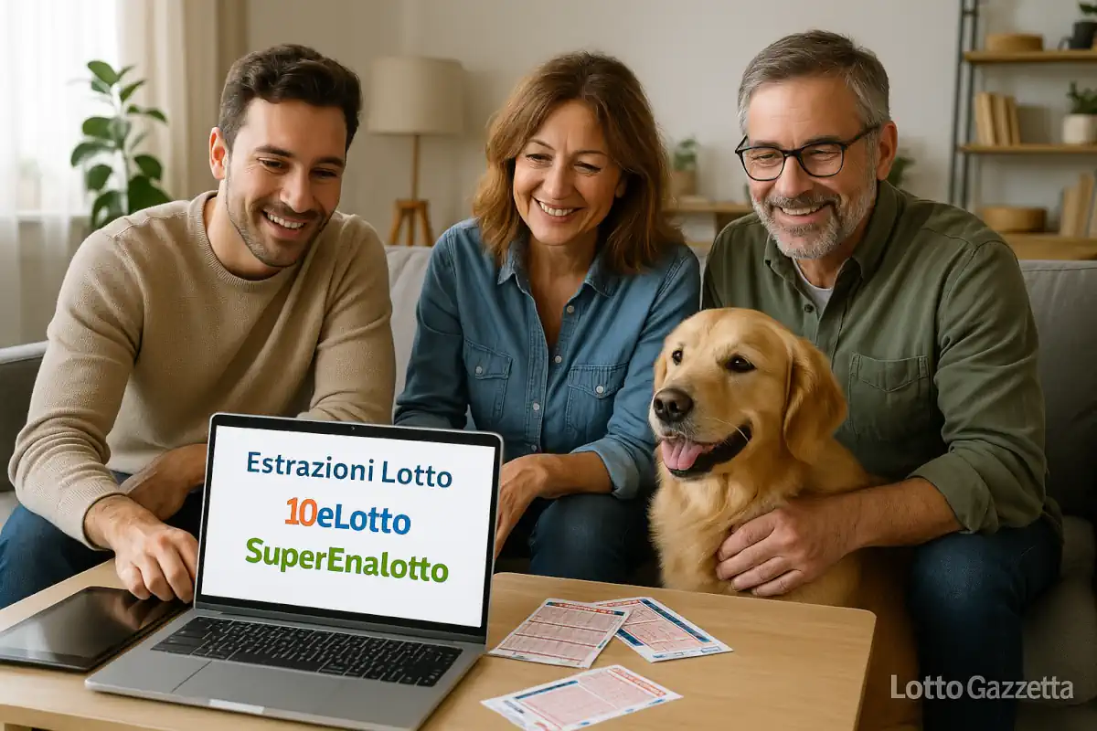 Lotto 10eLotto Superenalotto di 18/11/2025