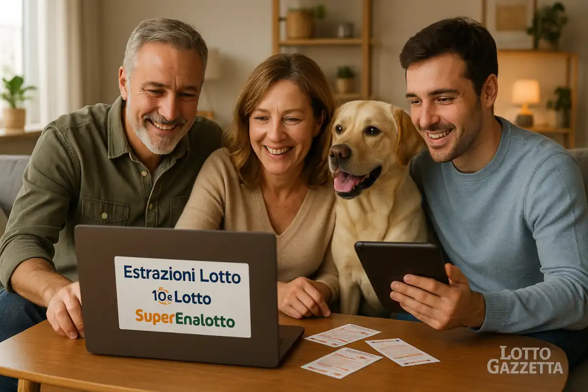 Lotto 10eLotto Superenalotto di 21/11/2025
