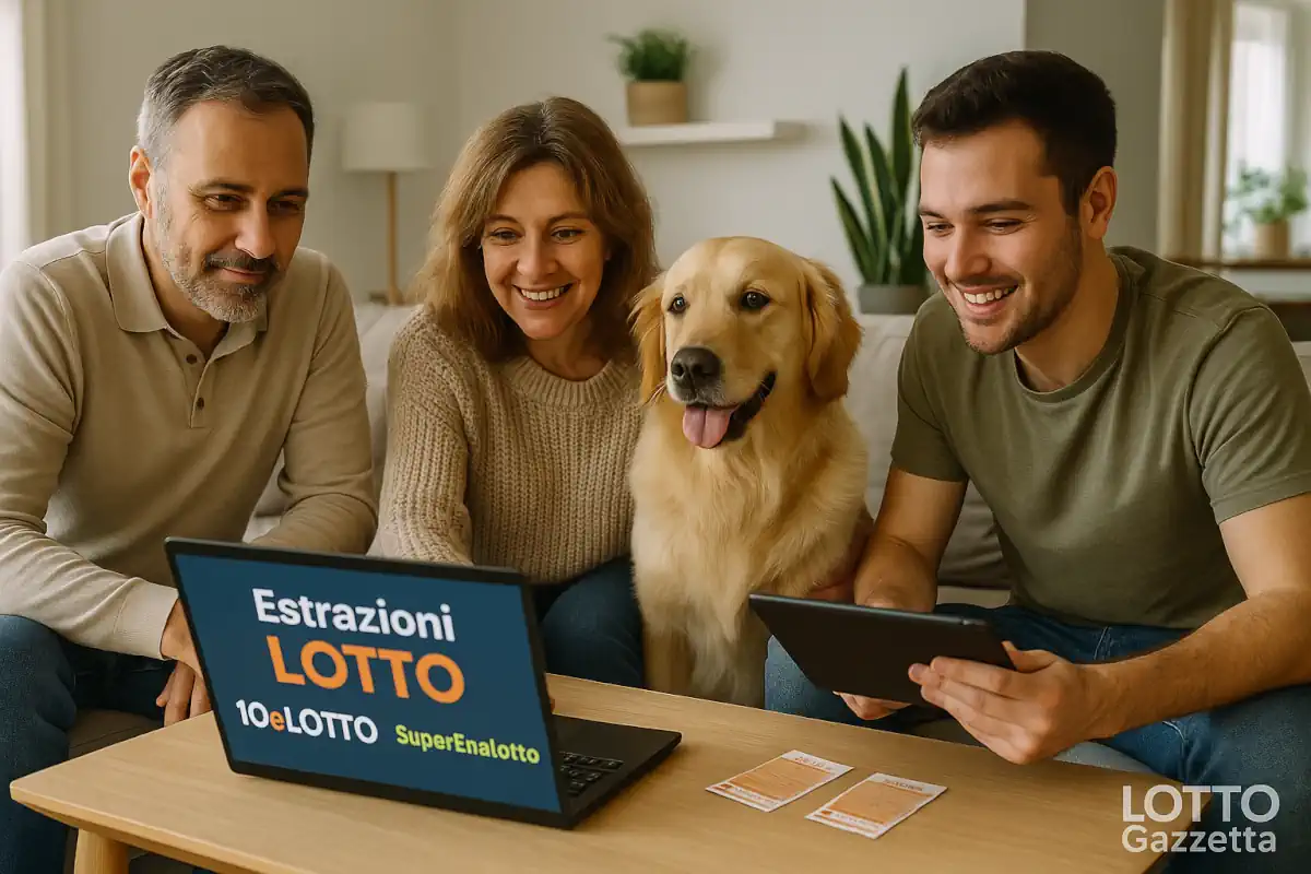 Lotto 10eLotto Superenalotto di 27/11/2025