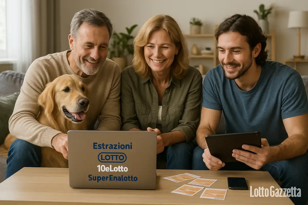 Lotto 10eLotto Superenalotto di 28/11/2025