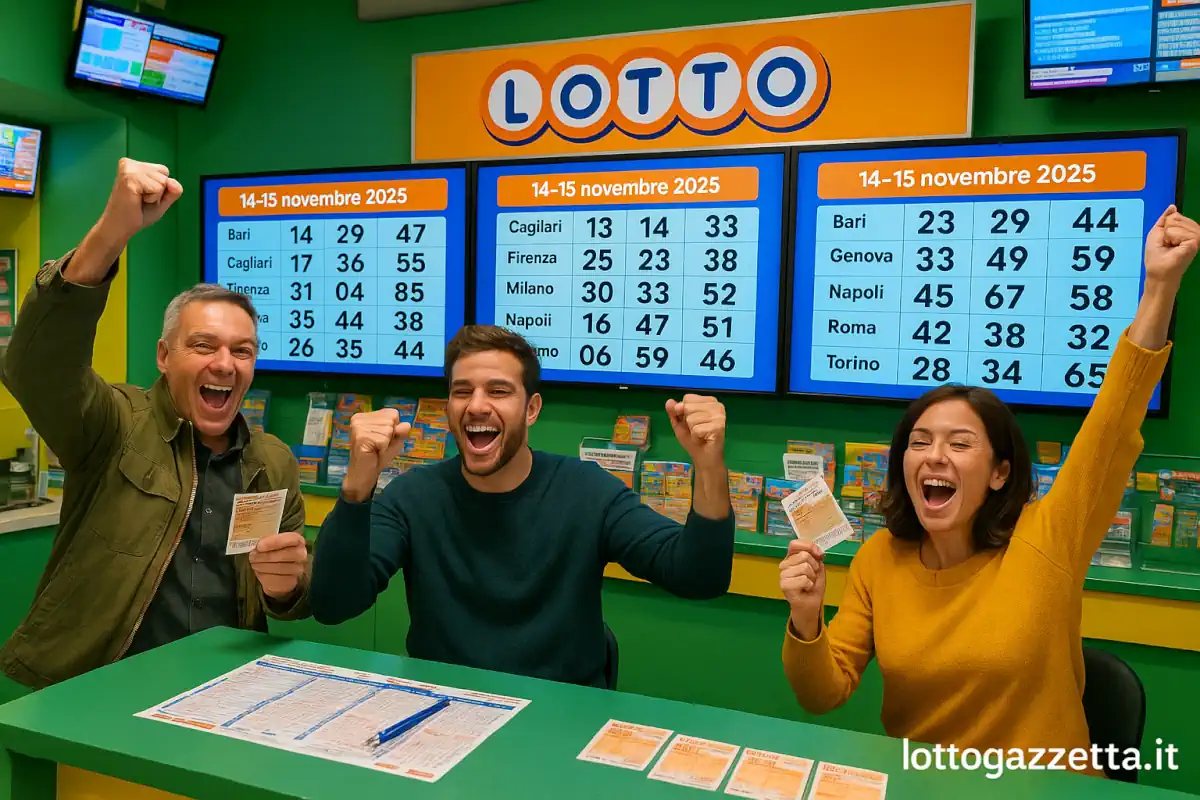 Vincite Lotto 15 Novembre: Svelati 5 Colpi Clamorosi!