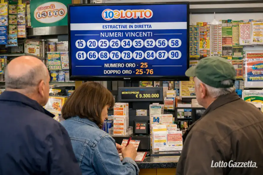 Estrazioni del 10eLotto del 02/01/2026