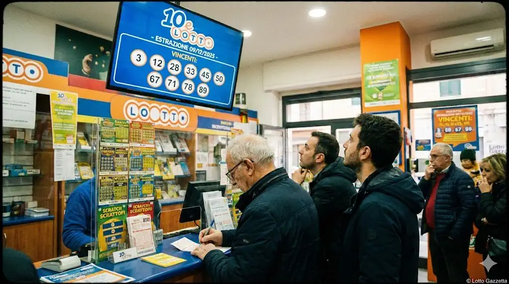 Estrazioni del 10eLotto del 09/12/2025