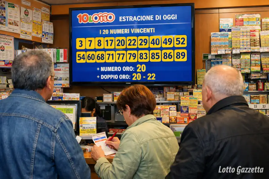 Estrazioni del 10eLotto del 20/12/2025