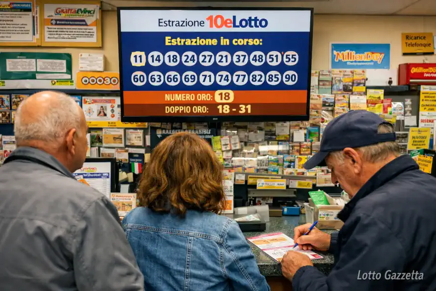 Estrazioni del 10eLotto del 23/12/2025