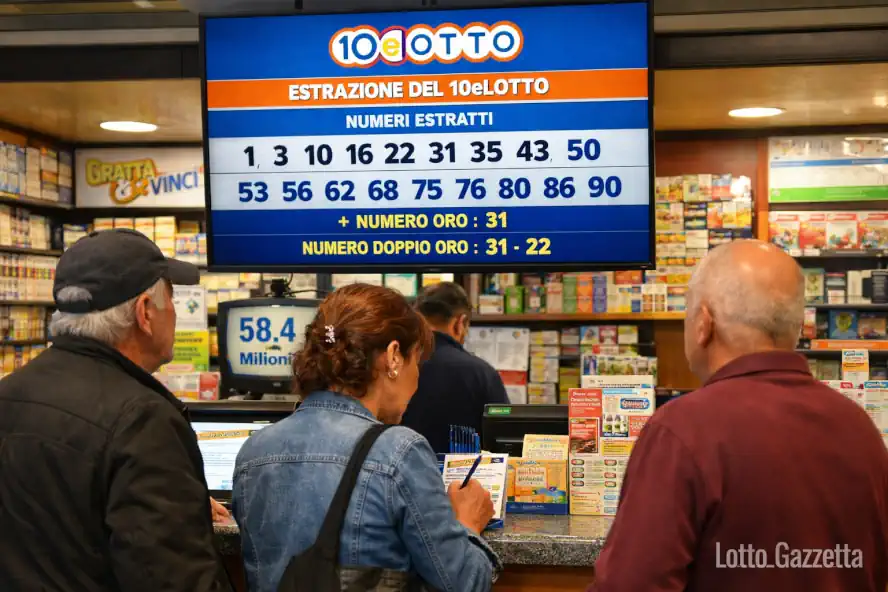 Estrazioni del 10eLotto del 29/12/2025 2 Estrazioni del 10eLotto del 29/12/2025