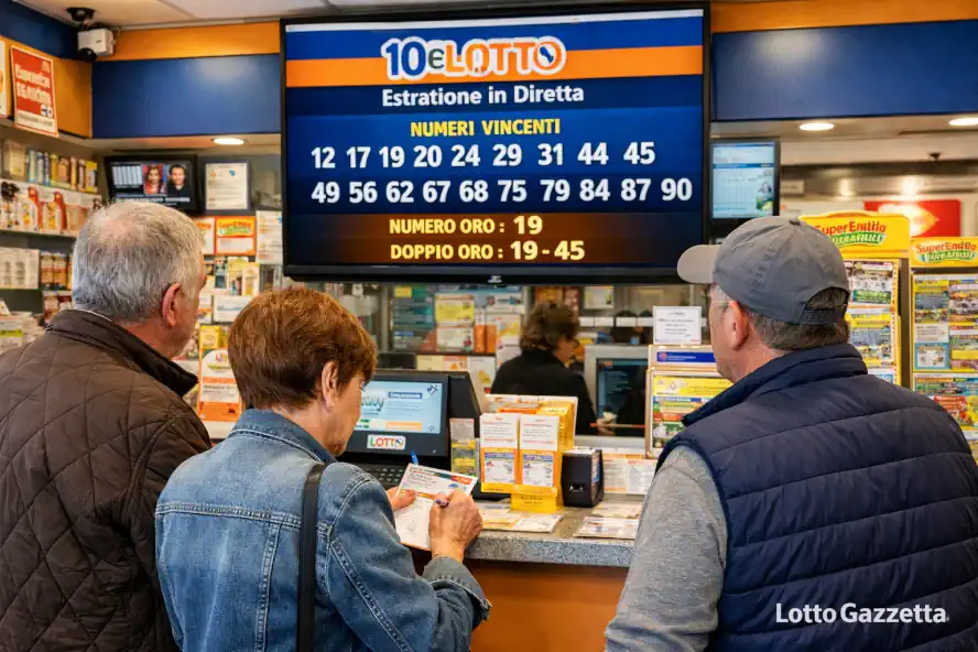 Estrazioni del 10eLotto del 30/12/2025