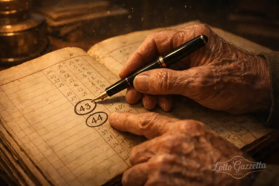 Il Segreto dell'Ambo 43-44: Una Storia dal Banco di Alcide 9 Ambo 43-44 Tags: Ambo 43-44, Storia del Lotto, Cabala Romana, Previsioni Lotto, Storie di Alcide, Roma 1963, Miracoli e Numeri