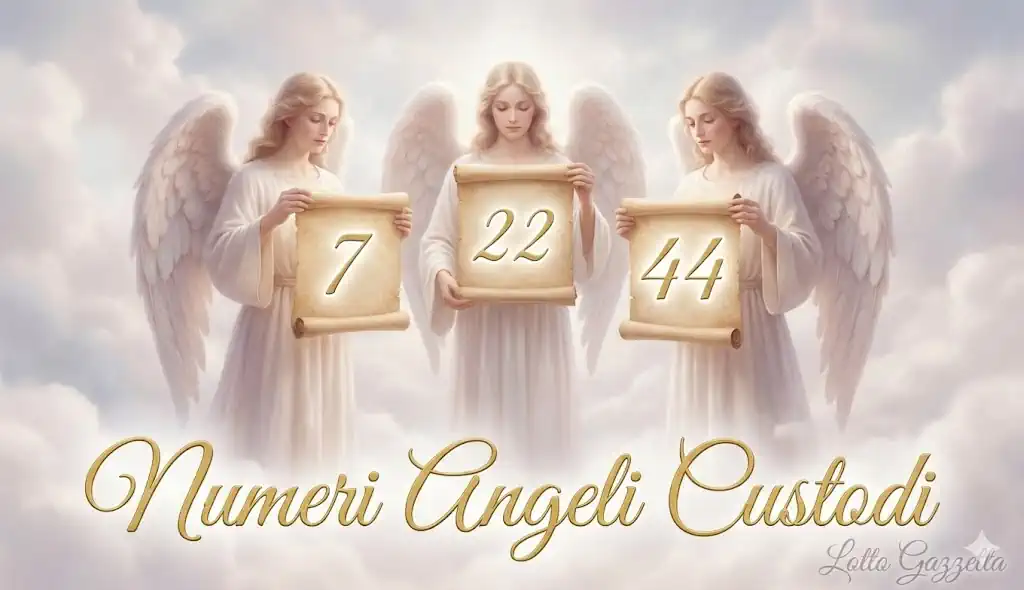NUMERI DEGLI ANGELI CUSTODI del 05/12/2025