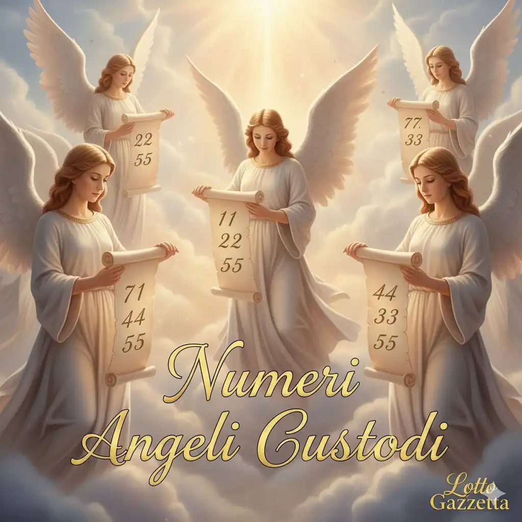 NUMERI DEGLI ANGELI CUSTODI del 13/12/2025 3 NUMERI DEGLI ANGELI CUSTODI del 13/12/2025