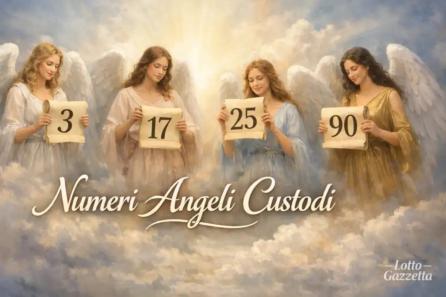 NUMERI DEGLI ANGELI CUSTODI del 24/12/2025