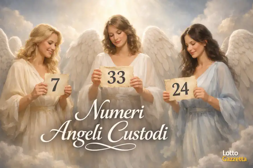 NUMERI DEGLI ANGELI CUSTODI del 29/12/2025