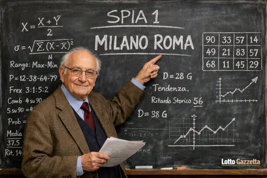 Metodo Spia 1: La Quaterna in Cadenza che Vince il Terno