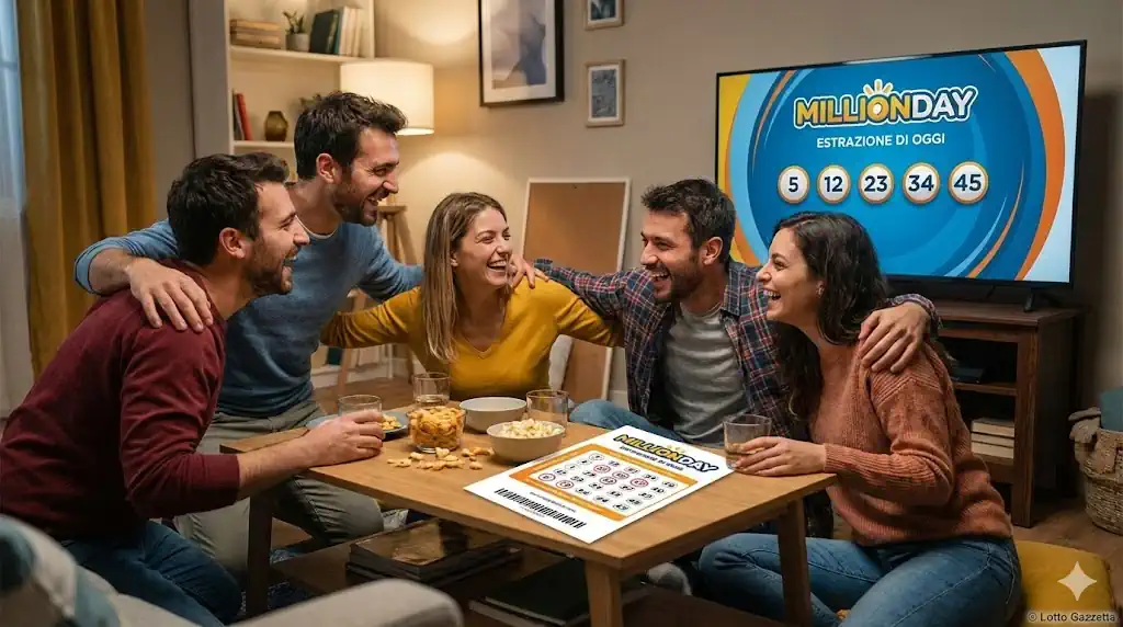 MillionDay e MillionDayExtra di oggi 09/12/2025