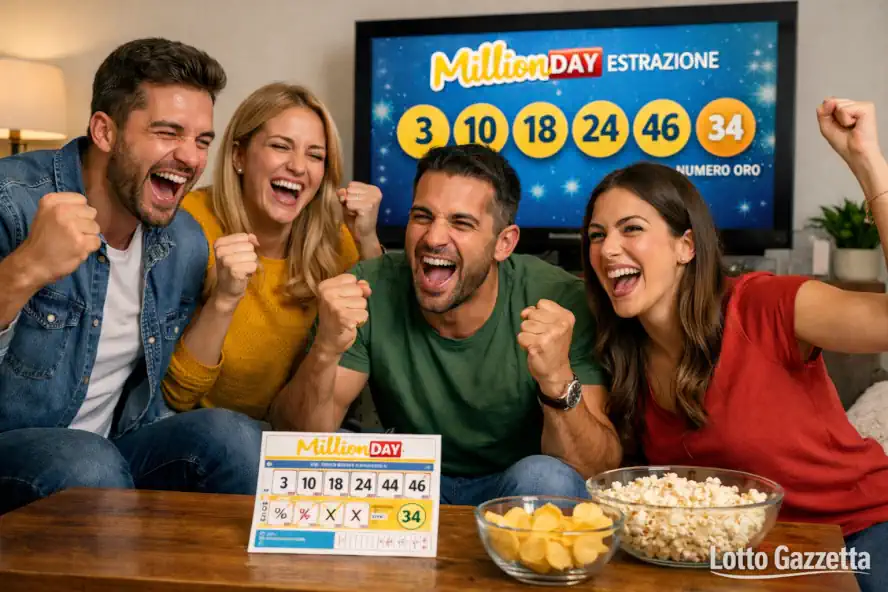 MillionDay e MillionDayExtra di oggi 19/12/2025