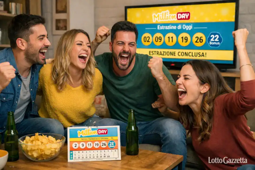 MillionDay e MillionDayExtra di oggi 24/12/2025