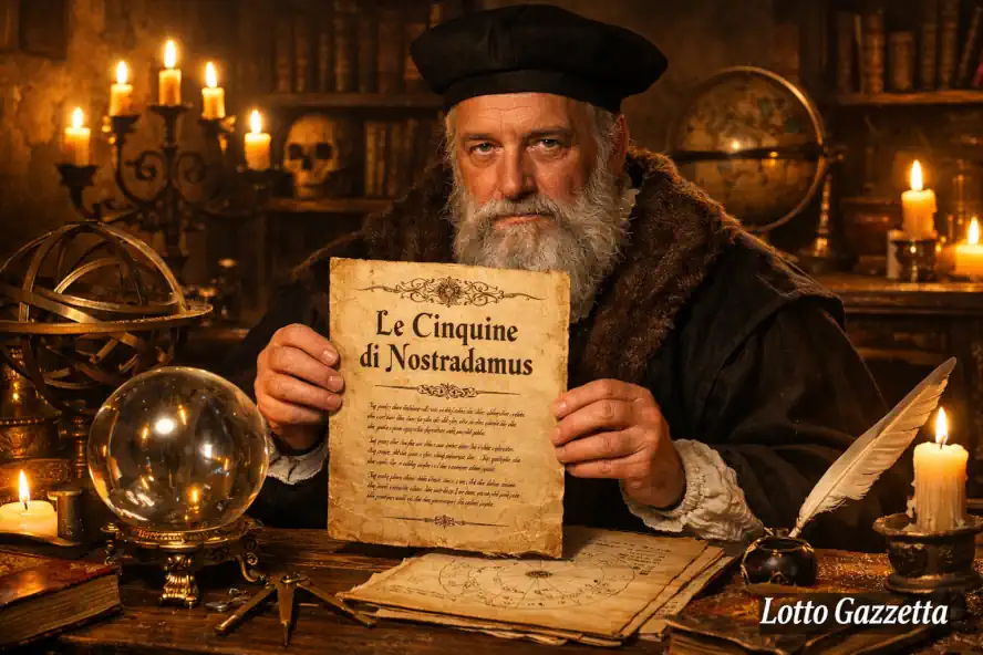 Le cinquine di NOSTRADAMUS del 03/01/2026