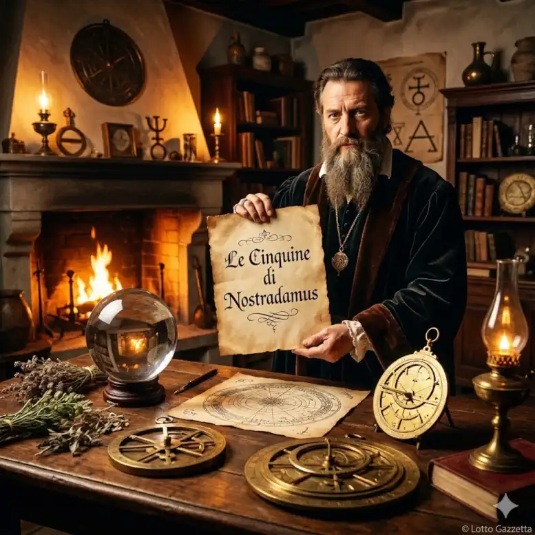 Le cinquine di NOSTRADAMUS del 09/12/2025