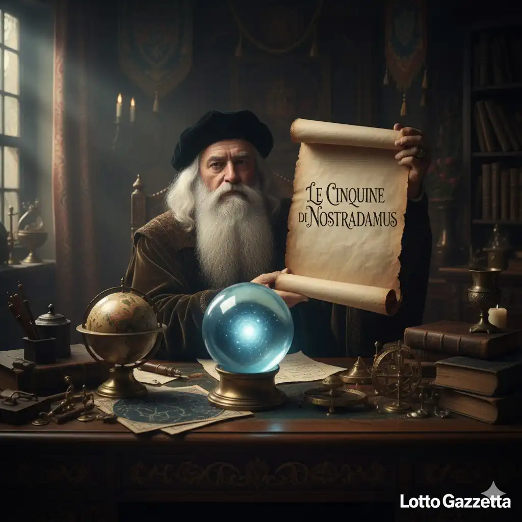 Le cinquine di NOSTRADAMUS del 12/12/2025 4 Le cinquine di NOSTRADAMUS del 12/12/2025