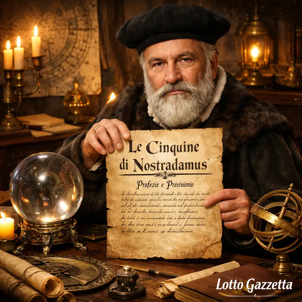 Le cinquine di NOSTRADAMUS del 16/12/2025 8 Le cinquine di NOSTRADAMUS del 16/12/2025