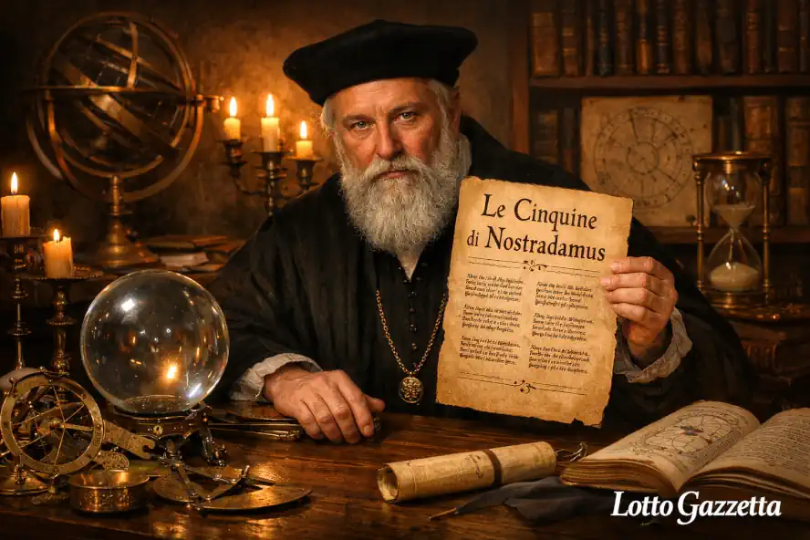 Le cinquine di NOSTRADAMUS del 19/12/2025 3 Le cinquine di NOSTRADAMUS del 19/12/2025