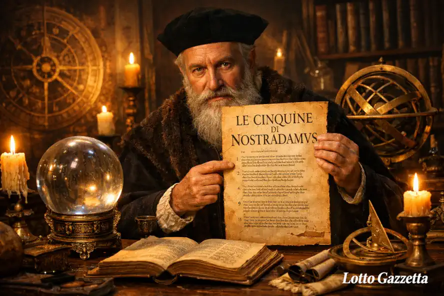 Le cinquine di NOSTRADAMUS del 23/12/2025