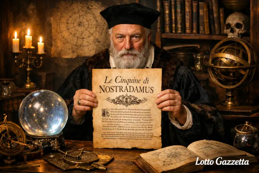 Le cinquine di NOSTRADAMUS del 29/12/2025