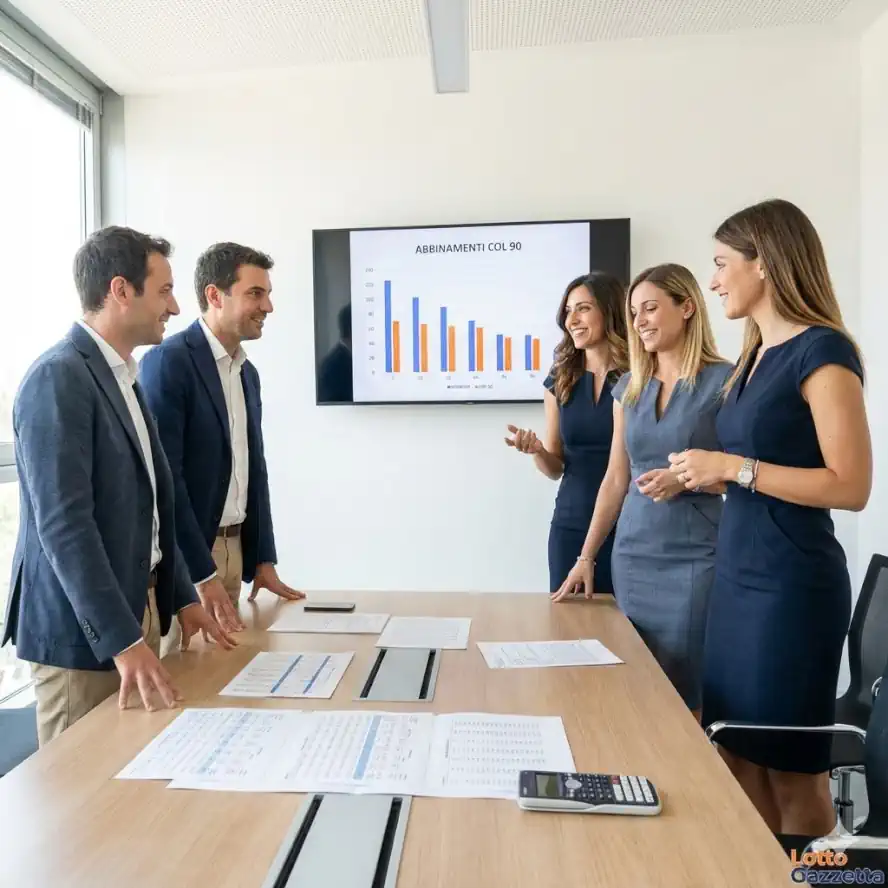 Gli abbinamenti con il 90 del 09/12/2025