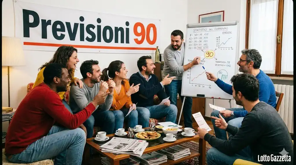 Previsioni Lotto con il 90 del 11/12/2025