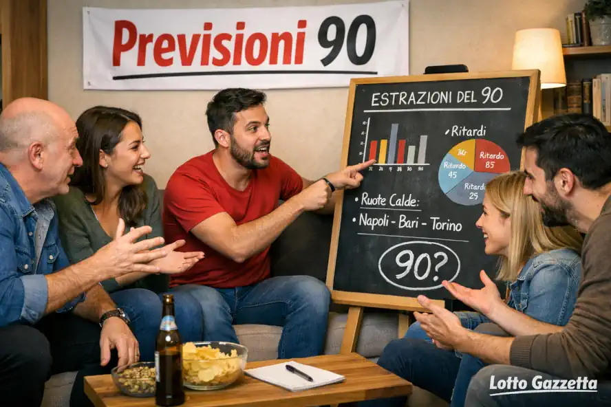 Previsioni Lotto con il 90 del 24/12/2025