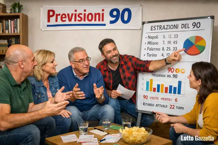 Previsioni Lotto con il 90 del 29/12/2025