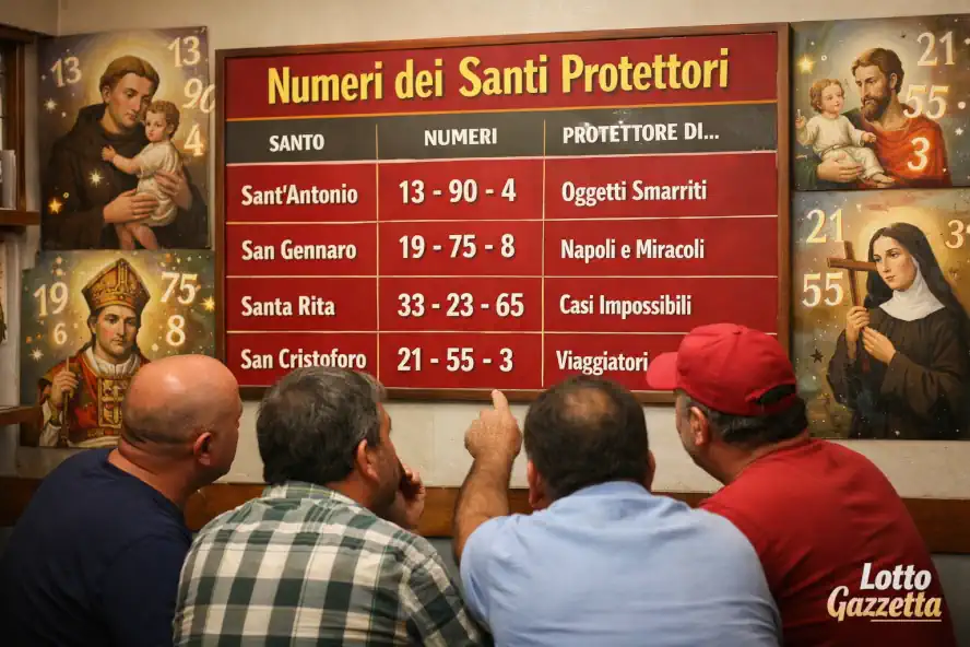 Numeri del Santo Protettore del 23/12/2025