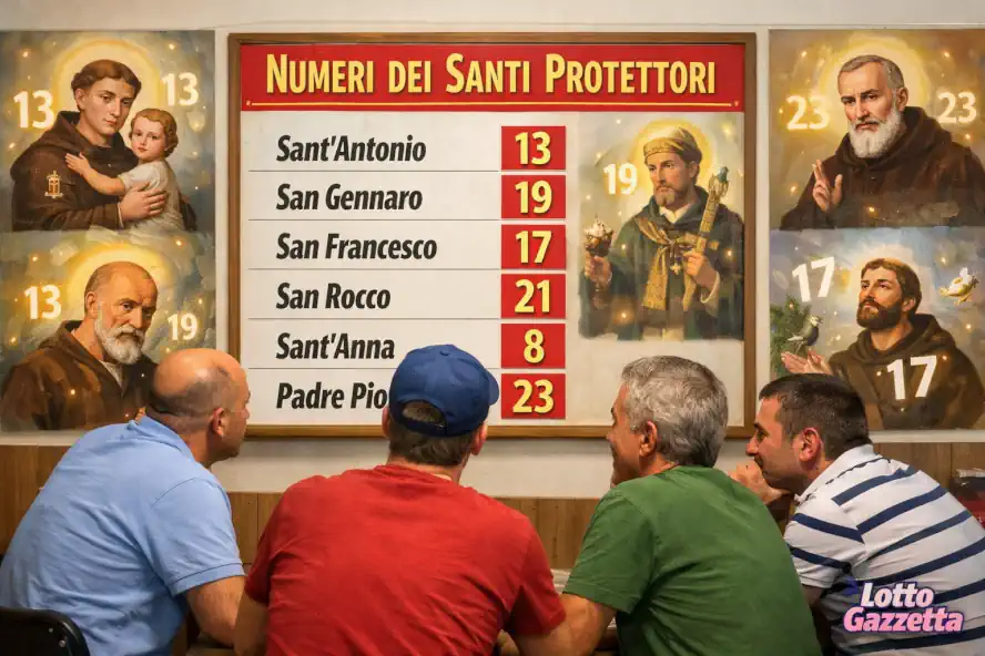 Numeri del Santo Protettore del 29/12/2025