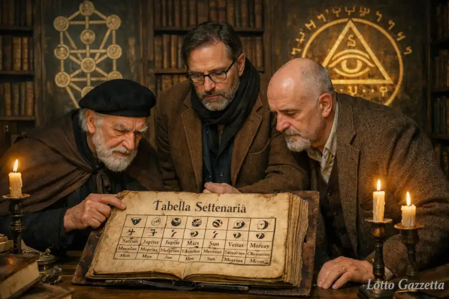 La Tabella SETTENARIA per il 23/12/2025