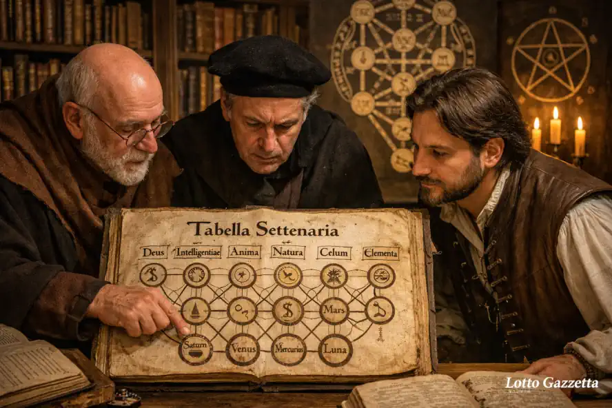 La Tabella SETTENARIA per il 24/12/2025